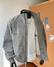 Shelley Jones灰色霧面PU皮棉服男款冬季加絨加厚棉衣美式立領(lǐng)潮流機車(chē)棉襖外套 淺灰色 XL [推薦120-140斤] 曬單實(shí)拍圖