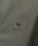 駱駝（CAMEL）戶(hù)外抓絨衣男立領(lǐng)防風(fēng)雙面加絨保暖抗靜電徒步登山?jīng)_鋒衣內膽1008 曬單實(shí)拍圖