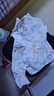 全棉時(shí)代純棉新生嬰兒連體衣服抗菌紗布滿(mǎn)月寶寶春夏 云中游樂(lè )園 73碼 曬單實(shí)拍圖