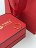中國黃金（CHINA GOLD）黃金戒指情侶999足金莫比烏斯扭花對戒新年情人節禮物送男友老公 足金戒指約1.9g*女戒【甄選禮盒】 曬單實(shí)拍圖