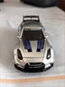精冠1:43全比例rc漂移遙控車(chē)迷你賽車(chē)GTR汽車(chē)模型玩具桌面新年禮物男 宏星合金四驅高速漂移車(chē)（GTR-涂裝白） 【2套輪胎+全比例油門(mén)+轉向】 曬單實(shí)拍圖