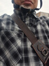 名創(chuàng  )優(yōu)品襯衫男長(cháng)袖加絨復古格子襯衣秋冬季男士重磅法蘭絨外套Z 黑白 3XL 曬單實(shí)拍圖
