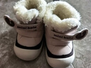 迷你巴拉（minibala）冬季加絨保暖兒童寶寶棉鞋25新款高幫男童休閑鞋女童雪地靴棉靴 曬單實(shí)拍圖
