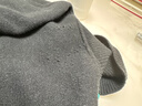 恒源祥高領(lǐng)毛衣男純羊毛絨衫產(chǎn)中老年秋冬加厚保暖打底衫 高 領(lǐng)-黑色 XL 175 建議140-160斤 曬單實(shí)拍圖