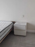 DeRUCCI HOME慕思一巖板床頭柜2025新款輕奢感簡(jiǎn)約現代臥室柜子小同款 米白色加厚實(shí)木抽屜 39x40x45cm 曬單實(shí)拍圖