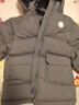 麗嬰房（Les enphants）麗嬰房三防兒童羽絨服鴨絨羽絨服秋冬新款男童女童冬裝 炭黑色 110 CM/4歲 曬單實(shí)拍圖