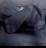 拇指白小T【斷碼】秋冬科技圓領(lǐng)長(cháng)袖秋冬純棉T恤男士親膚上衣小白T打底衫 藏青色 XL 曬單實(shí)拍圖