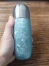 透得美（toudemei）迷你小容量純鈦鈦杯保溫杯便攜隨身雙層茶水分離泡茶杯口袋杯子 冰晶銀200mL 曬單實(shí)拍圖