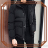 杰遜斯立領(lǐng)短款羽絨棉服男冬季棉衣潮流精神小伙痞帥加厚保暖冬裝外套潮 XZ312A-8811黑色 L 建議110-130斤 曬單實(shí)拍圖