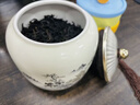 津盼陶瓷茶葉罐空罐大容量裝茶葉儲存罐家用綠茶紅茶普洱龍井防潮罐子 陶瓷茶葉罐1000ml 曬單實(shí)拍圖