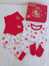 寵兒依人馬年12歲中大童本命年女童紅色內衣套裝兒童純棉保暖秋衣秋褲 福氣滿(mǎn)滿(mǎn)禮盒裝【馬年套裝+2內褲+2襪子】 120 【建議身高100-110cm】 曬單實(shí)拍圖