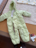 babycare兒童羽絨服秋冬白鴨絨保暖童裝輕薄寶寶外穿嬰兒爬服 林間青蔥 90 曬單實(shí)拍圖
