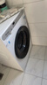 海爾10公斤滾筒全自動(dòng)變頻洗衣機 海爾洗衣機出品 大容量健康除菌節能滾筒 上排水ABT雙噴淋 10公斤冰雪白+變頻+單洗+除菌洗 曬單實(shí)拍圖