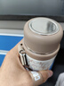 匡迪保溫杯女高顏值316不銹鋼水杯高顏值迷你隨手杯學(xué)生便攜杯子 淺咖色-360ml【316內膽 3D浮雕圖案】 曬單實(shí)拍圖