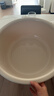 福愛(ài)家洗臉盆特大45cm洗菜盆塑料洗衣盆洗澡洗腳盆塑料臉盆泡腳盆1只裝 曬單實(shí)拍圖