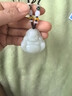 普陀山孫穎莎同款佛公玉墜新疆真和田玉彌勒佛玉佩掛墜玉佛平安牌 【大號/33*32MM】璽晶級和田玉【送國檢證書(shū)】 曬單實(shí)拍圖