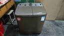 YANGZI揚子集團洗衣機半自動(dòng)老式家用雙桶大容量雙缸洗衣機藍光 洗脫雙筒小型波輪 9公斤強勁電機-小型款 曬單實(shí)拍圖