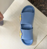 巴拉巴拉童鞋兒童拖鞋男童女童浴室鞋子居家外穿夏季新款卡通 藍色調00388 22 (內長(cháng)22cm適合腳長(cháng)21cm) 曬單實(shí)拍圖