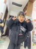 坦博爾羽絨服男女童短款可脫卸帽秋冬保暖外套25年新款5530313D 黑色130 曬單實(shí)拍圖