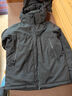 龍牙（Dragon Tooth）四代龍牙B6級重型泰坦防寒棉服戶(hù)外加厚保暖連帽防風(fēng)夾克通勤男 極夜黑 XS 165/88A 120斤以?xún)?曬單實(shí)拍圖