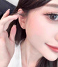 DAISY DREAMF136醫用鈦合金耳釘女養耳洞防致敏耳骨釘耳環(huán)耳蝸釘睡覺(jué)免摘耳飾 3mm圓頭醫用鈦合金耳釘 曬單實(shí)拍圖
