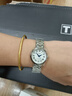 天梭（TISSOT）劉亦菲同款手表 小美人系列女表 機械女士鋼帶腕表時(shí)尚表圣誕禮物 曬單實(shí)拍圖