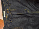 佐丹奴設計師款復古風(fēng)牛仔褲男洗水中腰寬松直筒牛仔長(cháng)褲18115818 曬單實(shí)拍圖