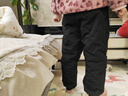 貴人鳥(niǎo)童裝男童加絨褲子冬季大童運動(dòng)褲兒童校褲冬款女童棉褲一體絨冬裝 曬單實(shí)拍圖
