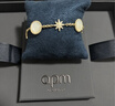 APM Monaco白母貝Meteorites手鏈金黃色手飾 白母貝手鏈M碼（18.5CM） 曬單實(shí)拍圖