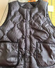 羅蒙羽絨馬甲女童外穿男童輕薄兒童羽絨背心寶寶內膽冬季休閑坎肩 黑色 170 曬單實(shí)拍圖