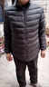 男士秋冬棉服輕薄短款大碼立領(lǐng)棉衣中青年工作服防寒保暖外套棉襖 黑色 4XL 建議145--165斤 曬單實(shí)拍圖