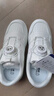 回力（Warrior）兒童鞋男女童小白鞋紐扣運動(dòng)鞋跑步鞋板鞋 WZ(CL)-0305 白色 34  曬單實(shí)拍圖