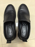 強人商務(wù)休閑鞋舒適軟面軟底套腳皮鞋通勤男鞋 JDA3512010 黑色 42 曬單實(shí)拍圖