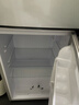愛(ài)妻（AICHEN）小冰箱迷你小型家用冷藏冷凍兩用宿舍出租房用雙門(mén)辦公室電冰箱節能省電 【一級能效】116L銀色【三天約一度電】 曬單實(shí)拍圖
