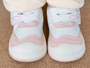 寶寶春秋學(xué)步鞋嬰幼兒皮面透氣鞋子軟底防滑男女小童嬰兒機能鞋 粉紅色 單層 皮面 12.5 內長(cháng)12.5cm 17碼 曬單實(shí)拍圖