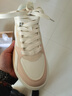 鴻星爾克高幫女鞋鞋拼接撞色情侶鞋【電池熊貓3V2】52124401099 曬單實(shí)拍圖