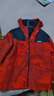 左西男童外套三合一沖鋒服春秋款可拆卸2025新款兒童秋裝 大紅色 160 曬單實(shí)拍圖