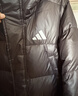 adidas 保暖休閑長(cháng)款鴨絨羽絨服男女秋冬阿迪達斯官方輕運動(dòng)   黑色/白色   M 曬單實(shí)拍圖