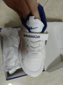 回力（Warrior）男童鞋春秋款魔術(shù)貼輕便軟底兒童運動(dòng)鞋WZ-1103 白/藍35 曬單實(shí)拍圖