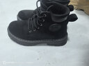回力男鞋復古馬丁靴2025秋冬季新款男士百搭工裝登山靴子 黑色 40 曬單實(shí)拍圖