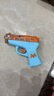 小巧耐摔兒童電動(dòng)聲光音樂(lè )玩具男女孩槍3歲小寶寶發(fā)光小手槍 藍色（電池款） 曬單實(shí)拍圖