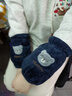 察今兒童袖套男孩幼兒園秋冬學(xué)生套袖短款成人2025新款羽絨服護袖頭 可愛(ài)小熊袖套【黑色】 曬單實(shí)拍圖