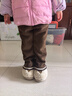 班尼路（Baleno）女童褲子2025冬季小女孩加絨加厚休閑長(cháng)褲兒童冬裝保暖打底喇叭褲 曬單實(shí)拍圖