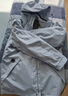 啄木鳥(niǎo)沖鋒衣三合一男女士新款外套男情侶夾克秋冬季登山服滑雪衣服男裝 月光藍 (三合一男女同款) XL (建議130-150斤) 曬單實(shí)拍圖
