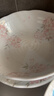 陶趣居日式盤(pán)子日本制造櫻花餐具套裝碗盤(pán)3D櫻花雨面設計陶瓷套裝間取櫻 8.5英寸缽 曬單實(shí)拍圖
