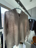 金菊厚款綿羊毛100%純色保暖連帽衛衣24秋冬新款拉鏈開(kāi)衫外套女羊毛衫 駝灰 L (165/88A) 曬單實(shí)拍圖