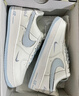 莆田鞋莆田純原AIR空軍一號低幫耐磨男鞋女鞋學(xué)生板鞋休閑鞋高品質(zhì)原單 空軍白銀藍 42 摩擦吱吱響 曬單實(shí)拍圖