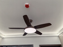 雷士（NVC）風(fēng)扇燈中式吊扇燈高顯指客廳電風(fēng)扇餐廳燈具 韶華智能款丨60瓦照明丨包安裝 曬單實(shí)拍圖