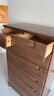 光明家具 斗柜實(shí)木屜柜合理收納柜俄羅斯榆木47014 六屜柜 曬單實(shí)拍圖