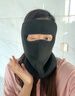 萬(wàn)寶綠頭盔護耳內膽帽冬季保暖面罩防風(fēng)防寒護頸電動(dòng)車(chē)頭套全臉護頸口罩 全臉護頸【月光灰】單只裝丨可搭配頭盔 防風(fēng)防寒丨騎行保暖護頸 曬單實(shí)拍圖